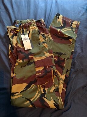Polo by Ralph Lauren Kids Camouflage Overalls in Green/Brown/Black